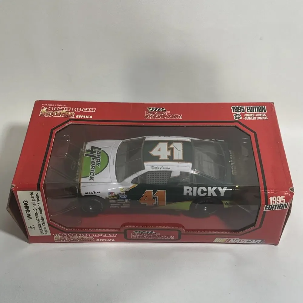 Ricky Craven #41 Kodiak Racing Champions 1995 Rookie 1:24 Scale Die-Cast NASCAR